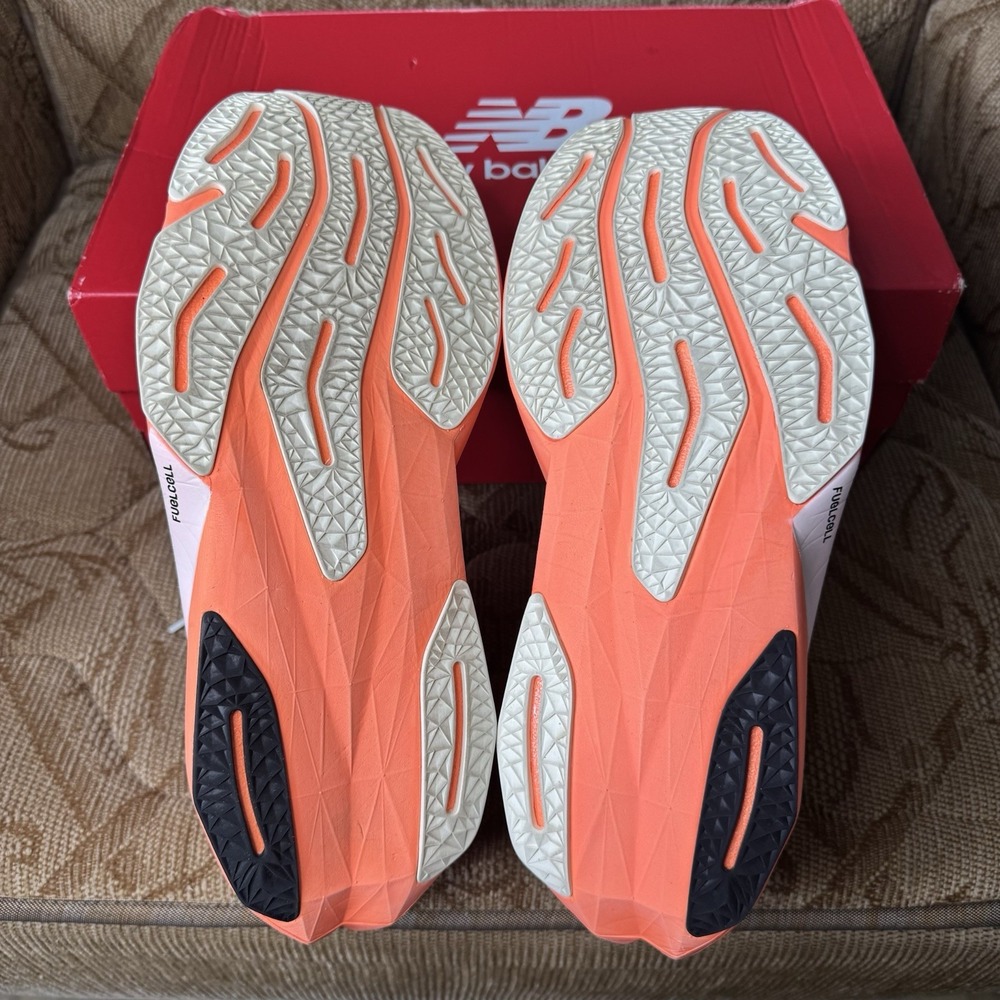New Balance FuelCell Rebel v4 Hot Mango Size 13 D MFCXCO4‎ Excellent - Picture 8 of 10